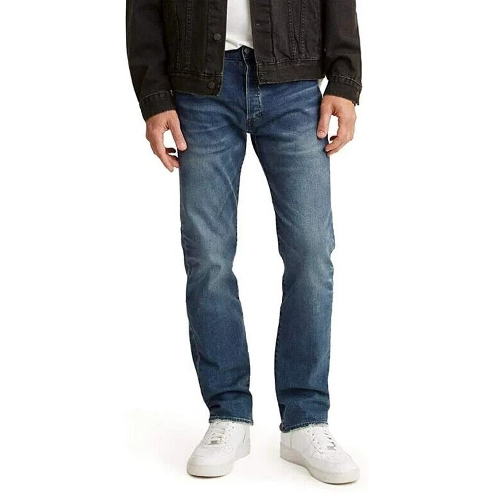 NEW Levi's Mens 501A Original Fit Button Fly Stretch Jeans Size 42 X 32